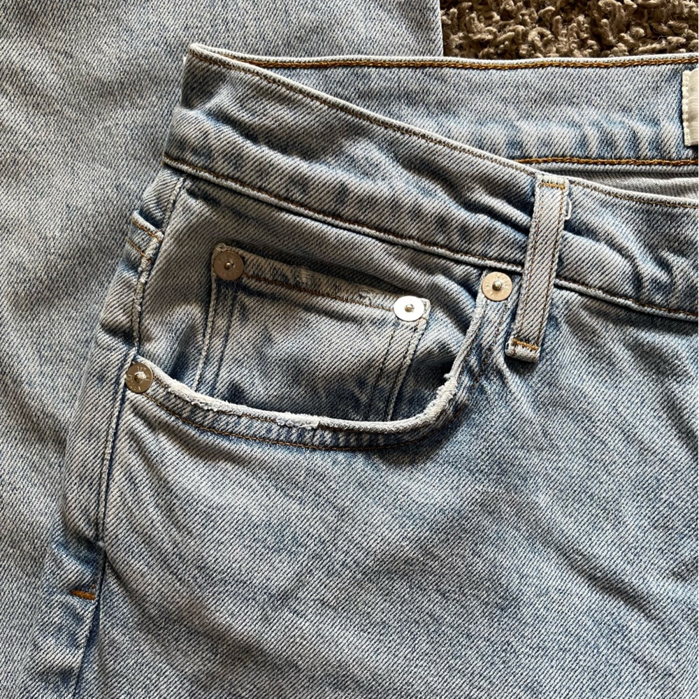 AGOLDE Toni Mid Rise Skinny Jeans in Daylight Size 28 Scenecore Emo Scene Y2K - Picture 2 of 14